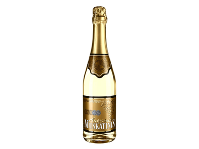 Vyno gėrimas BOSCA MUSK. AUKSINIS, 8 %, 0,75l