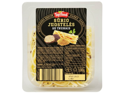 Sūrio juost. su triuf. TOP FOOD, 45 %, 100 g