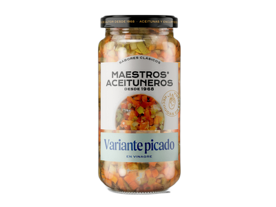 Marinuotų daržovių mišinys MAESTROS ACEITUNEROS, 345/200 g
