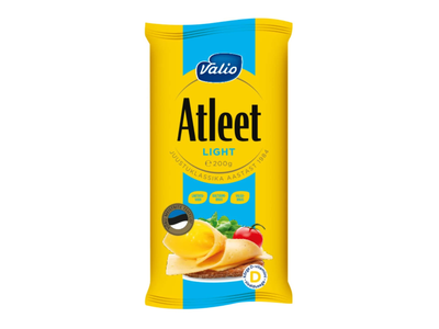 Sūris be lakt. ATLEET LIGHT, 19% rieb., 200g