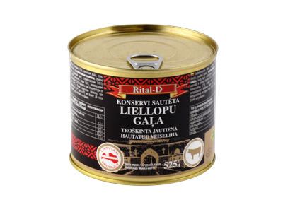 Troškinta jautiena, 525 g