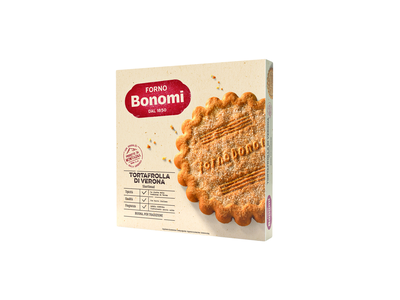 Sviestinis didelis sausainis FORNO BONOMI, Tortafrolla, 200 g