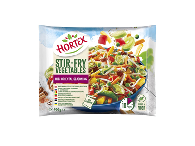 Daržovės kepti su rytiet. pagard. HORTEX,400g