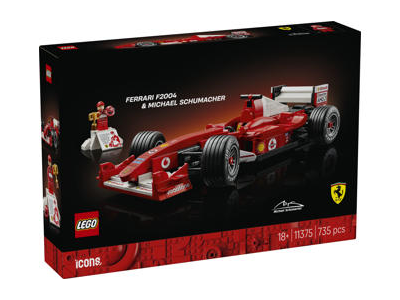 Konstruktorius LEGO FERRARI F2004 IR MICHAEL SCHUMACHER, 1 vnt.
