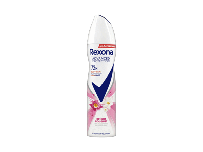 Moteriškas purškiamasis antiperspirantas REXONA ADV.P.I.B&B, 150 ml