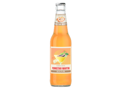Alkoholinis kokteilis KISS, Pornstar Martini, 4,7%, 0,33 l, butelis