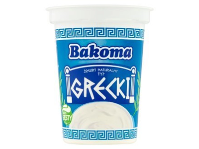 Natūralus jogurtas BAKOMA GRECKI, 7,5 % rieb., 370 g