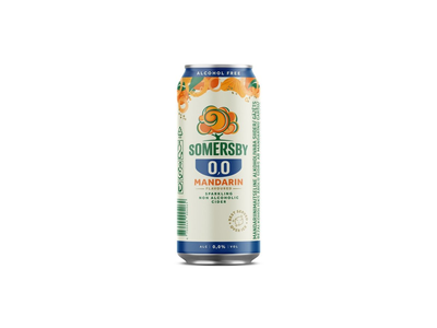 Nealk. sidras SOMERSBY, MANDARINE, skard., 500 ml