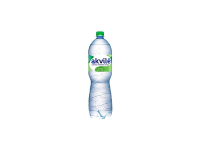 Gazuotas natūralus mineralinis vanduo AKVILĖ, 1,5 l