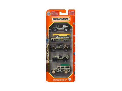 Automodelių rinkinys MATCHBOX, 5 vnt., 5 vnt.