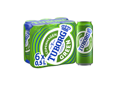 Šviesusis alus TUBORG, 6 vnt., 3 l