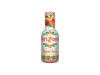 Šaltos arbatos gėrimas persikų skonio ARIZONA, 450 ml
