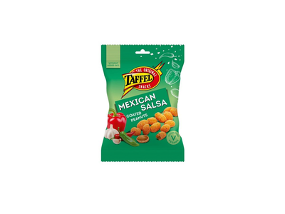 Žemės riešutai TAFFEL MEXICAN SALSA, sūdyti, 140 g