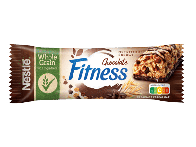 Dribsnių batonėlis NESTLE FITNESS su šokoladu, 23.5 g