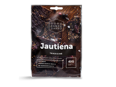 Vytinta jautiena DORA Tradicinė, a.r., 40 g