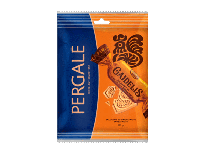 Saldainiai PERGALĖ GAIDELIS, 130 g