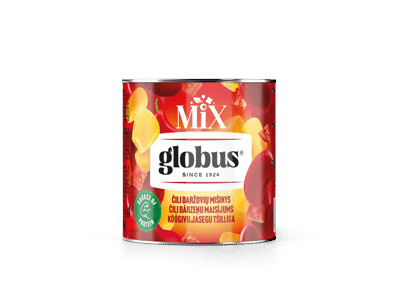 Daržovių mišinys GLOBUS su aitr. paprikų padažu, 400 g