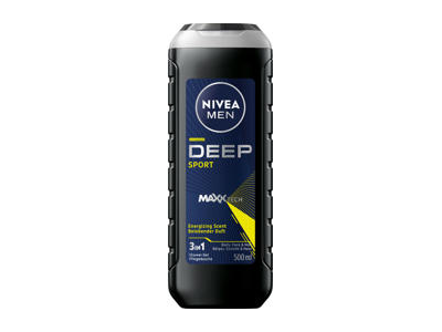 NIVEA MEN dušo želė DEEP EXTR.MAXX 500ml