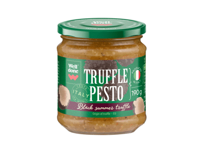 Trumų pesto padažas WELL DONE, 190 g