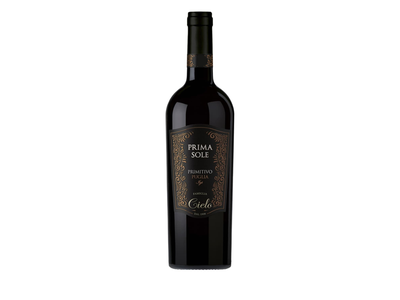 Raud. sausas vynas CIELO PRIMITIVO, 0,75l