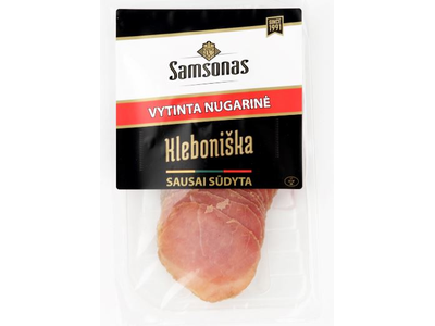 Vytinta sausai sūdyta SAMSONO Kleboniška nugarinė, a.r., 100g