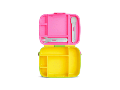 MUNCHKIN priešpiečių dėžutė Bento, 18 mėn+, geltona, 1253101