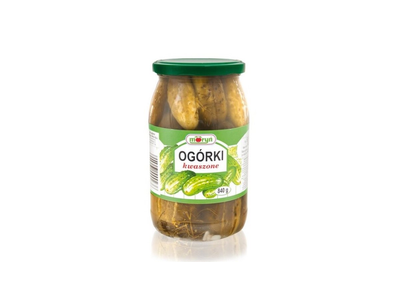 Rauginti agurkai MORYN, 840 g