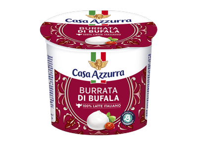 Sūris Burrata Di Bufala CASA AZZURA, iš buivolių pieno, 200 g