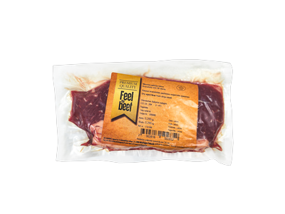 Sausai brandintas 30d+ mėsinio galvijo nugarinės kepsnys New York strip, ~300 g