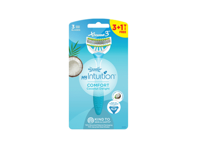 Mot. vienkartiniai skustuvai WILKINSON XTREME3COC., 4 vnt.