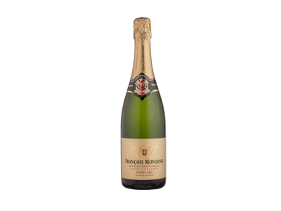 Putojantis baltasis pusiau sausas vynas FRANCOIS MONTAND, 750 ml