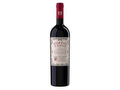 Raudonasis sausas vynas DOPPIO PASSO PRIMITIVO SALENTO su saugoma geografine nuoroda 13%, 750 ml