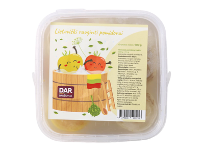 Rauginti žali pomidorai DARŽOVIJA, 500 g