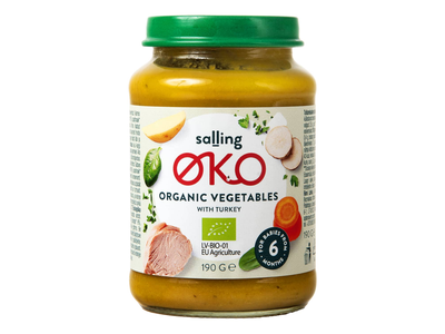 Ekol. darž. tyrelė SALLING OKO su kal., 190g