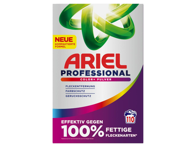 Skalbimo milteliai ARIEL Professional, Color+, 110 skalb., 6,05 kg.