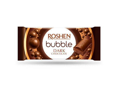 Šokoladas ROSHEN DARK BUBBLE, 80g