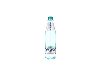 Gazuotas natūralus mineralinis vanduo BORJOMI, 500 ml