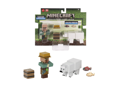 Dviejų „Minecraft“ figūrėlių rinkinys 