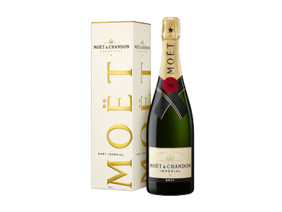 Šampanas MOET & CHANDON BRUT IMPERIAL su dėžute, 750 ml