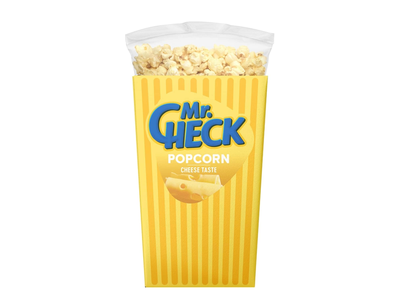 Spraginti kukurūzai su sūriu MR. CHECK, 150 g