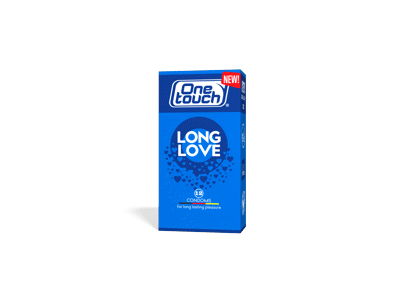 Prezervatyvai ONE TOUCH LONG LOVE, 12 vnt., 12 vnt.