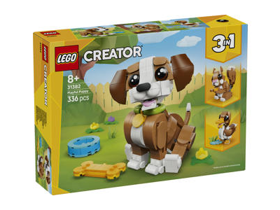 LEGO konstruktorius Mieli gyvūnai: žaismingas šuniukas 31382