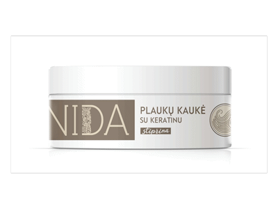 Plaukų kaukė NIDA su keratinu, 200 ml