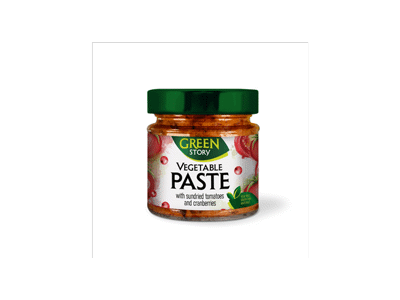 Saulėje džiov.pomidorų užtepėlė GREEN STORY su span., 180 g