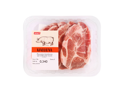 Kiaulienos sprandinė be kaulo RIMI, 340 g