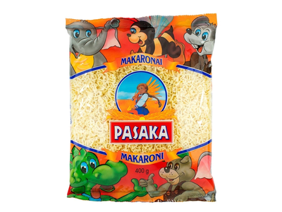 Vaikiški makaronai PASAKA, 400 g
