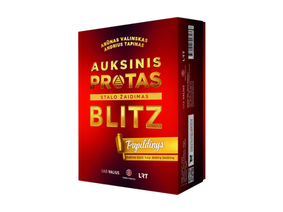 Stalo žaid. AUKSINIS PROTAS PAPILD.