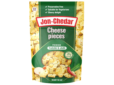 K. sūrio gab. JON-CHEDAR TZATZIKI, 42 %, 80 g