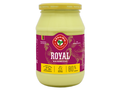 Majonezas KĖDAINIŲ ROYAL 80% rieb., 410g