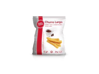 Šaldytas desertas CHURROS, tiesi, 2 kg